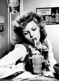 vintagegal:  Rita Hayworth photographed by