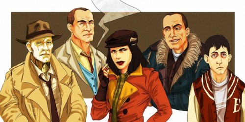 lordirrelevant:Moar Fallout! Because I love Travis and the Bobrov brothers. Nick and Piper are there