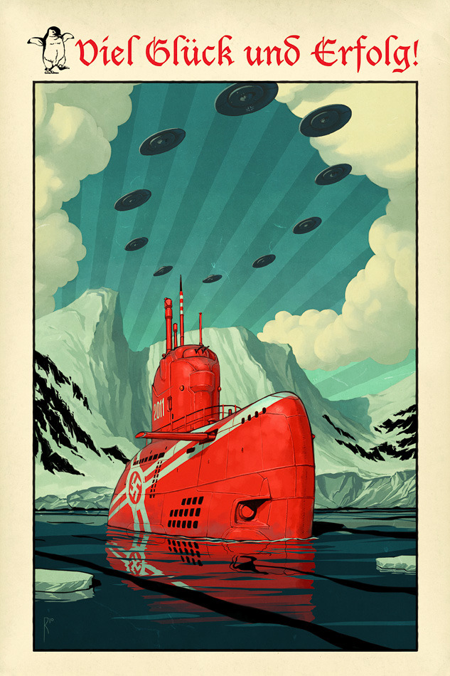 thereyouarewhereveryougo:  Arctic UFO warfare 