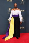 profeminist:“just not seeing enough people talking about carl clemons-hopkins, the first out nonbinary actor to be nominated for an emmy, and the nonbinary flag gown they wore last night”@mattxivCarl Clemons-Hopkins on IMDB