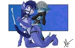 the-fur-shack:  Some sexy herms  ~Wolfy 