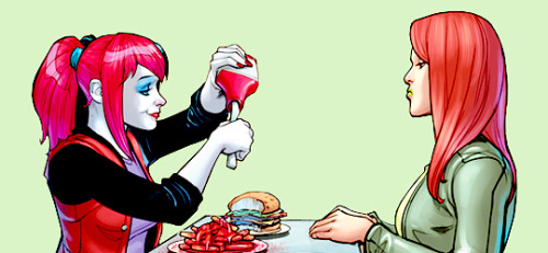 XXX illyanapoleon: Harley Quinn & Poison photo