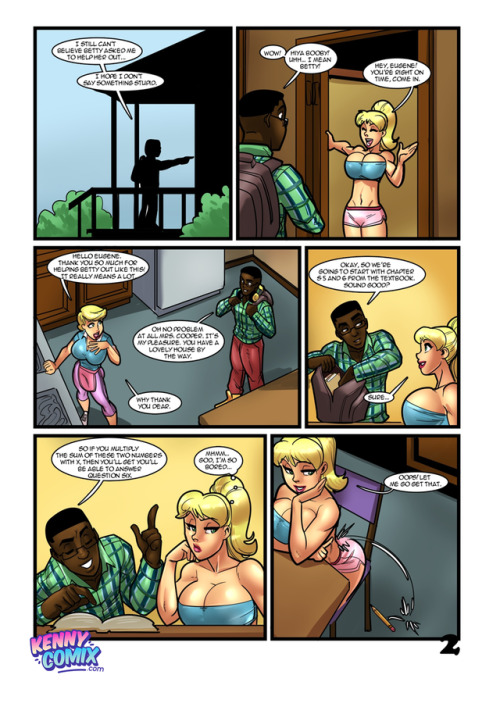 kennycomix: Betty and Alice: Study Session (Page 2)Art: Rabies T Lagomorph / Story: KennycomixSuppor