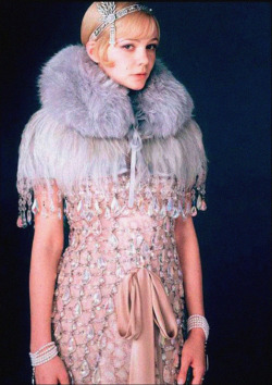 worriedboots:  stopdropandvogue:  Carey Mulligan in a costume designed by Miuccia Prada for The Great Gatsby movie.  