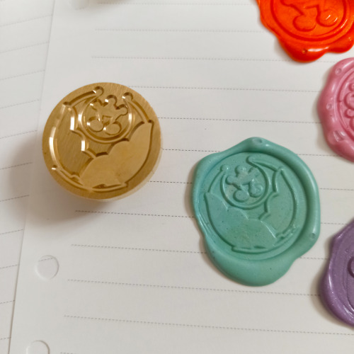 mooncirice:Ojamajo Doremi wax seal stampsAvailable July 15th, 2020