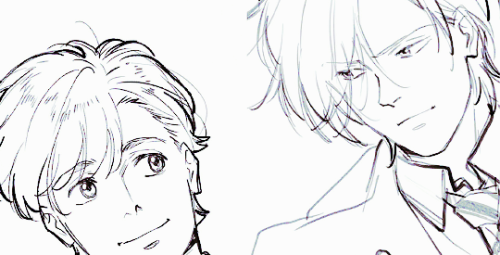 tohmura: asheiji sketches by akemi hayashi ♡