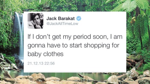 littlecreatures:  6/? favorite tweets of jack barakat