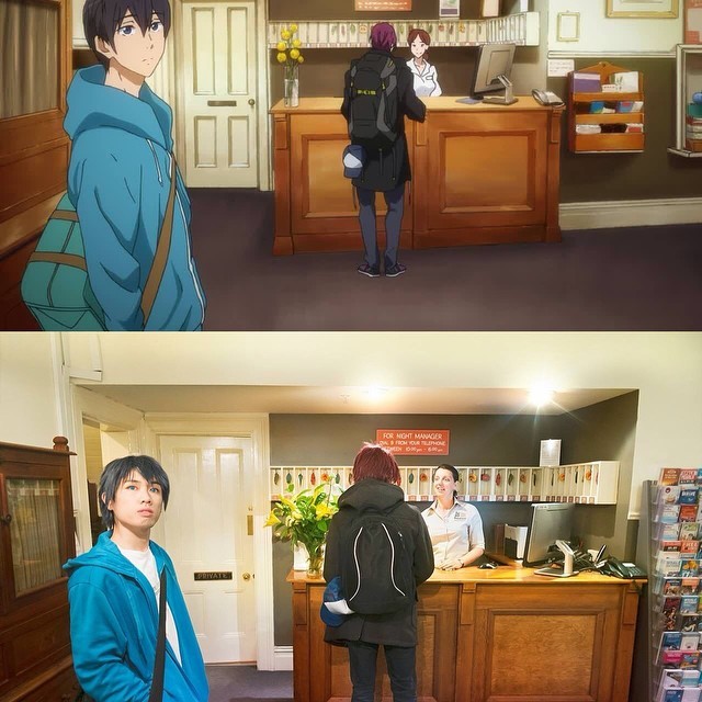 amenokitarou:  Free! In Sydney vol. 6 - the hotel This was so much fun. The receptionist