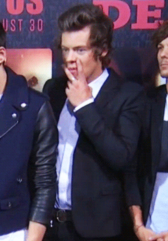 Harry in the second to last gif