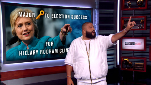 Bless up, DJ Khaled is here with some major keys for Hillary Clinton.http://on.cc.com/2ahlzJ4