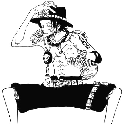 uchihas–revenge:  9 caps of Portgas D. Ace. 