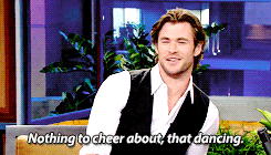jenslawrence:‘Nothing to cheer about, that dancing.’ [x]