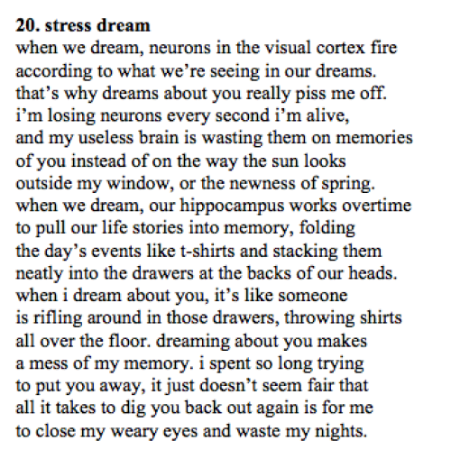 napowrimo day 20 // stress dream[aka i wrote this after writing a ten-page cognitive neuroscience pa