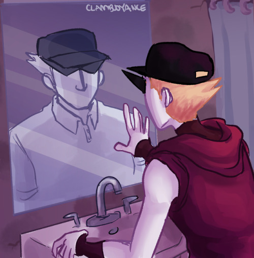 clambuoyance: Uncannyi keep seeing people draw ultimate!dirk with The Hat and it’s a very poet