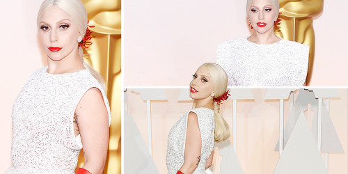 mj-holland: Lady Gaga // The Oscars 2015