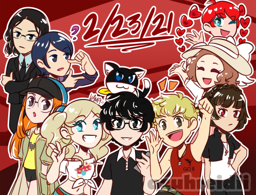 02.23.21Happy Persona 5 Strikers (Eng) release day~!! :D(I’ve already been into spoiler territory a 