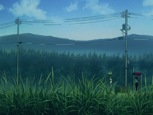 qmisato:  recurring visual imagery: scenery + phonespeakneon genesis evangelion, dir. hideaki anno (1995) 