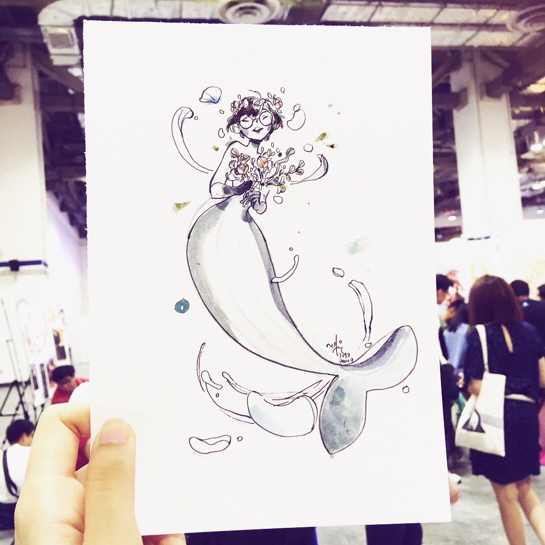 sillyjellieart:  Had a pretty fun weekend over at STGCC, here are some of the commissions