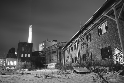 XXX siderocks:  Dying industry - Nighttime exploration photo