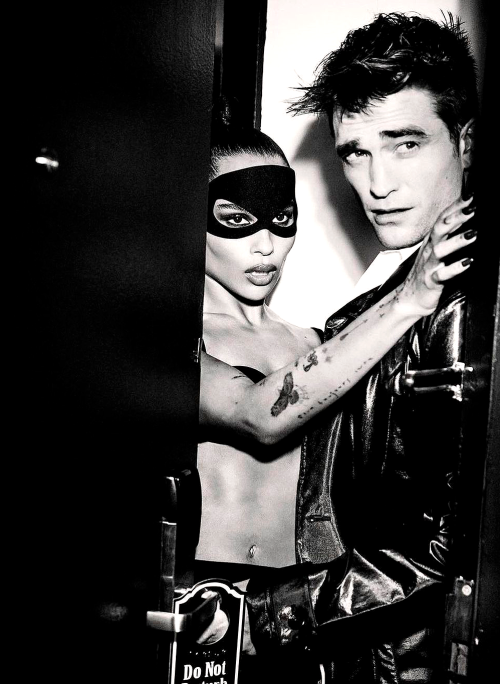 kravitzsource:ZOË KRAVITZ &amp; ROBERT PATTINSON FOR WONDERLAND MAGAZINE2022 | ph. by Ellen von Unwe