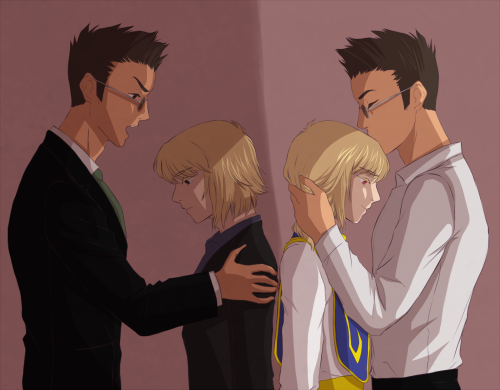 alicatsartcorner: Sometimes, very rarely, but sometimes, Kurapika wishes that Leorio had forced him 