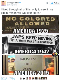 thingstolovefor:    Those who don’t learn their history are doomed to repeat it…. #Hate it! 