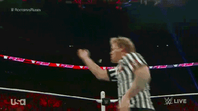 wrasslormonkey:  Jericho is athletic like Reigns is strong (by @WrasslorMonkey)