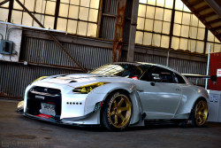 automotivated:  Rocket Bunny GT-R by Ivan C. Photography on Flickr.