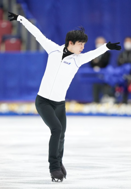 Yuzuru Hanyu (ft.Shoma Uno) @ Japanese Nationals 2020 - Practice