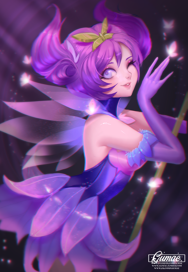 gumae:ELEMENTALIST LUX | Dark, Storm, Magma, Mystic and Ice.now available as a prints