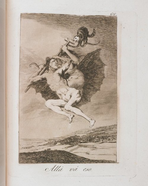 Allá vá eso, Francisco José de Goya y Lucientes, 1797-1798, Minneapolis Institute of Art: Prints and