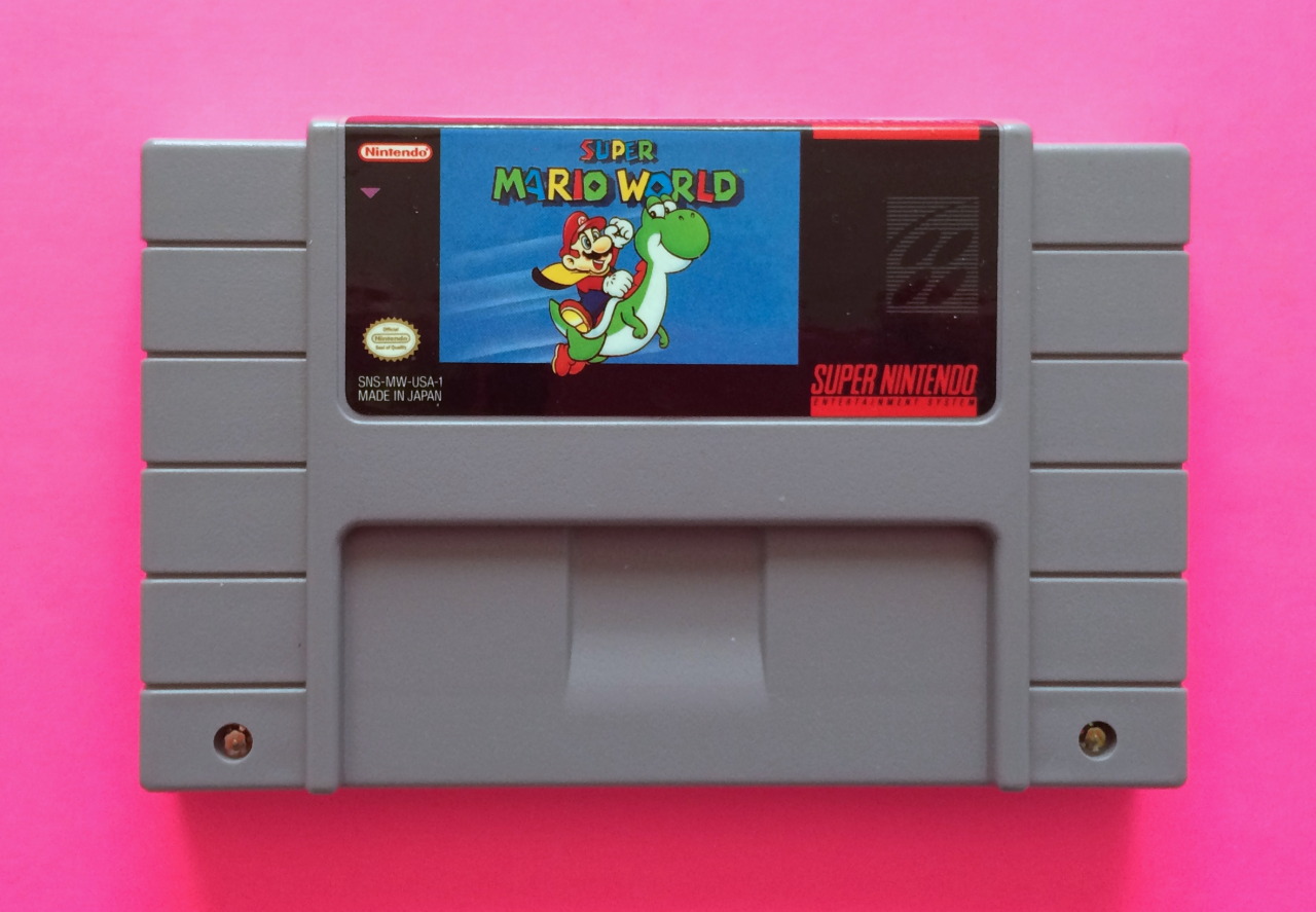 paradigmthrift:  SNES Game ($1.01)     a. Super Mario World (1990)