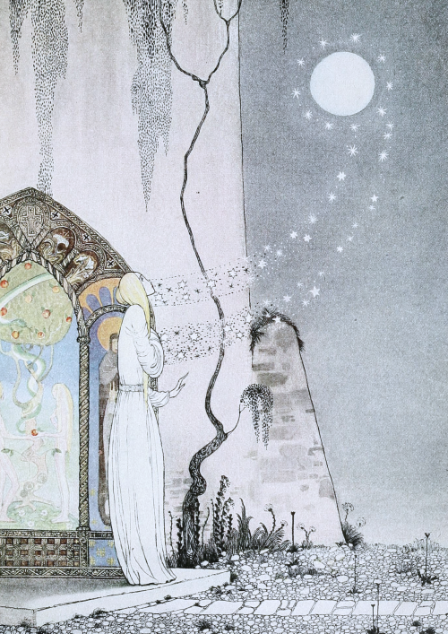 finsterforst:Illustrations by Kay Nielsen, from East of the Sun and West of the Moon : Old Tale