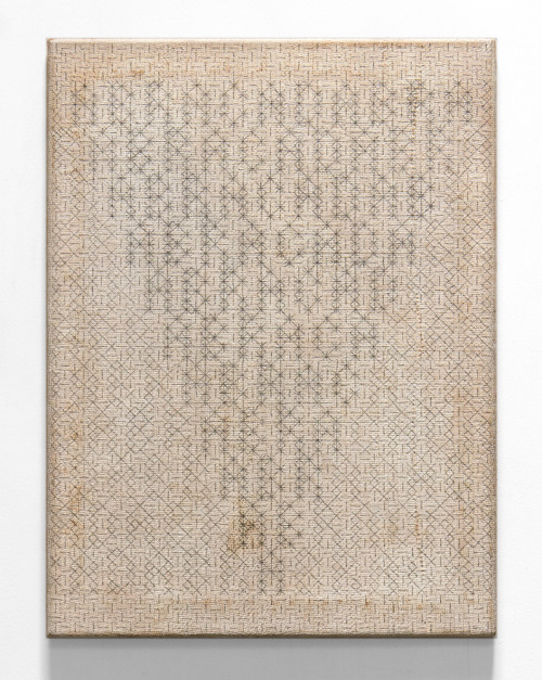 workman: paulgillisstudio: Paul Gillis Incantation, 2013, graphite and gesso on hessian, 18 x 2
