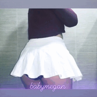 babyyymegannn:  To answer many of you,yes I do wear this out like many girls my age🤗🤗!