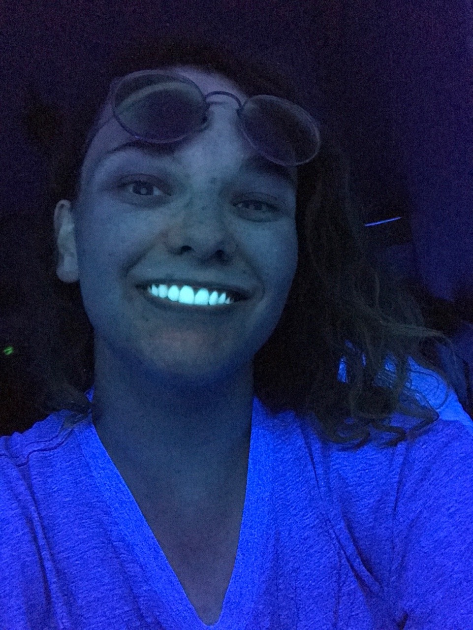 So I also bought a black light today and it makes me so fucking happy