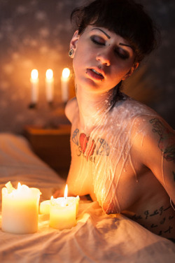 sirsplayground:  masterdom111:   Join FREE Kinks Collars BDSM  Today’s theme: Wax Play Sir 