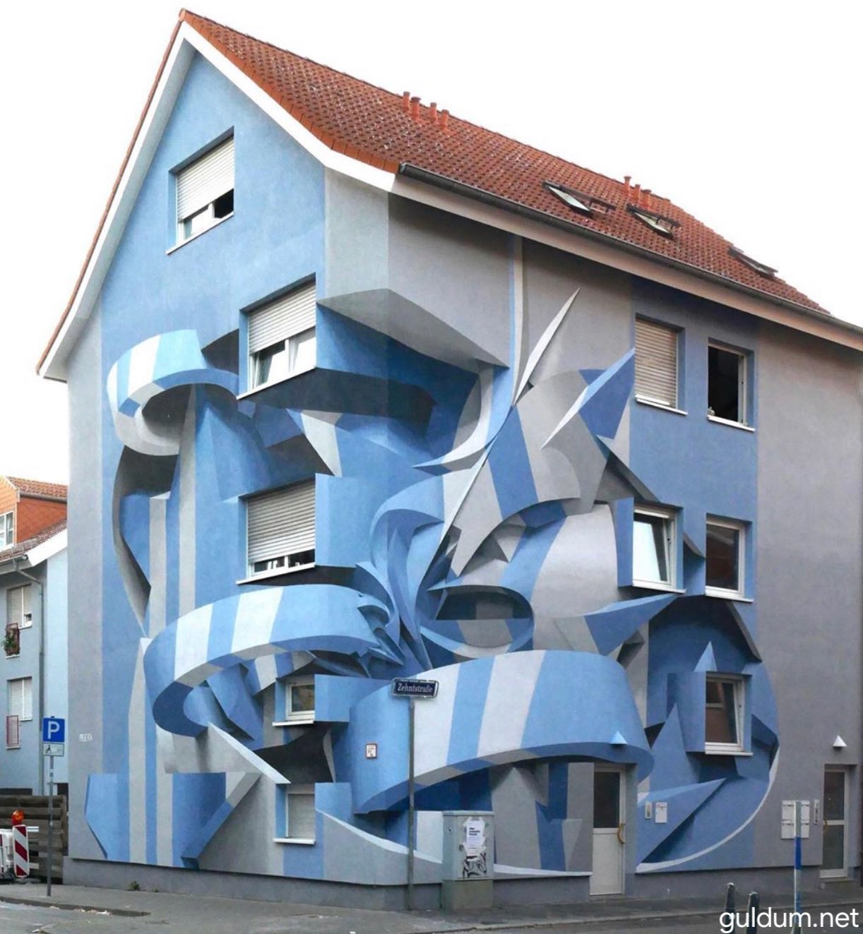 Almanya’da sıradan bir ev....