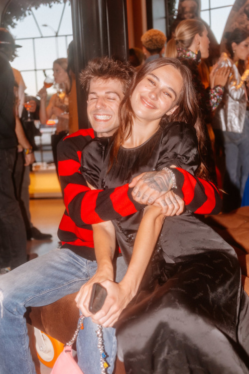 Devon Lee Carlson and Jesse Rutherford at our THE MARC JACOBS celebration in LA