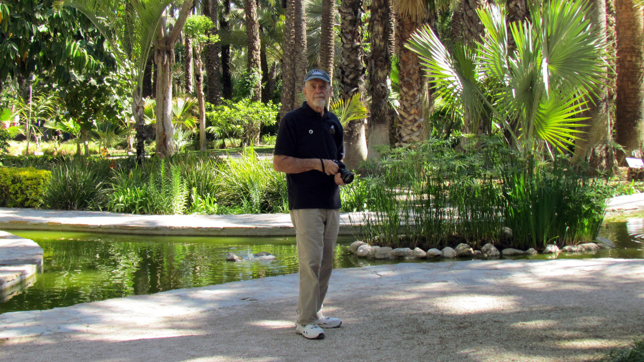 In a Botanical Garden in Alicante, Spain