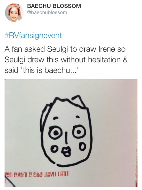 joyri: seulgi is truly a great artist