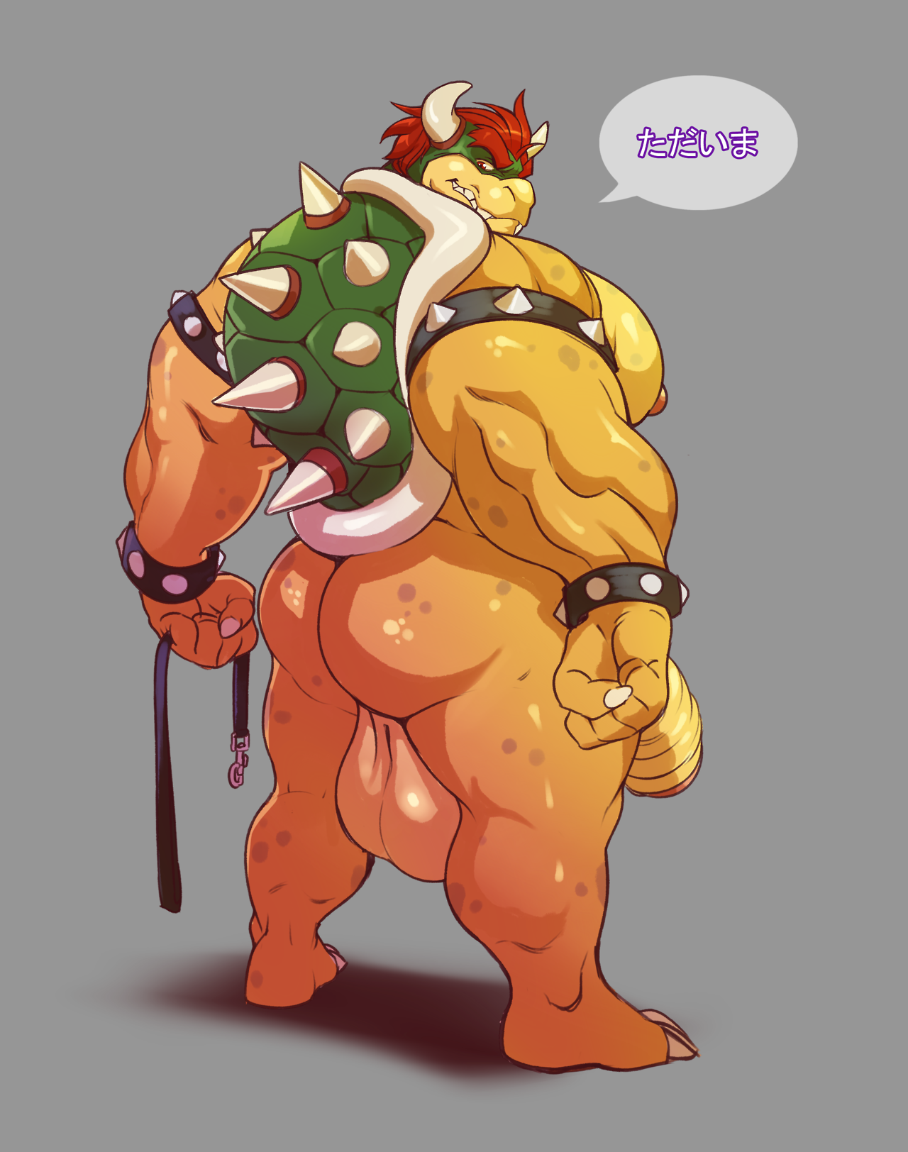 ghosts-go-boo: I’m not even sorry. A very lewd Bowser. I’m not officially furry