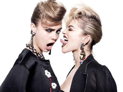 Cara Delevingne Joins Rita Ora for Hunger TV’s ‘Facemelt’ Dirty Music Videohttp://www.hungertv.com/f