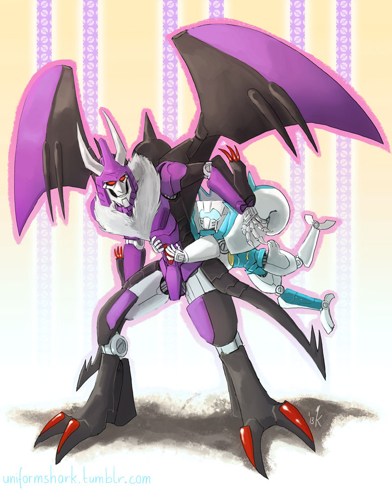 uniformshark:  One day I might stop drawing Cygate in the most ridiculous forms,