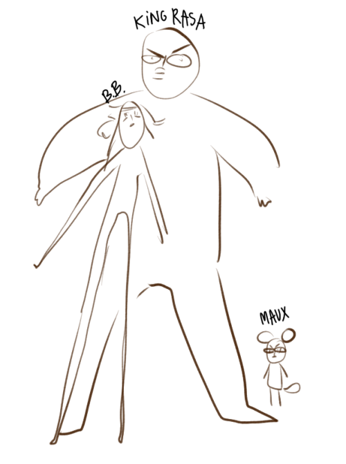 c2oh:  Giants and a small mouse.
