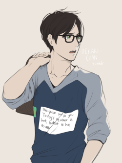 oekaki-chan:&lsquo;Dat Awkward Moment When..&rsquo; featuring x-kit guy! Eren and tumblr staff! Levi.