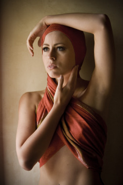 Model: Marliese Leitner (DeviantArt - ModelMayhem) Photographer: Jerry OConnor (aka geroco: Flickr - ModelMayhem) &ldquo;Afghan Scarf&rdquo;