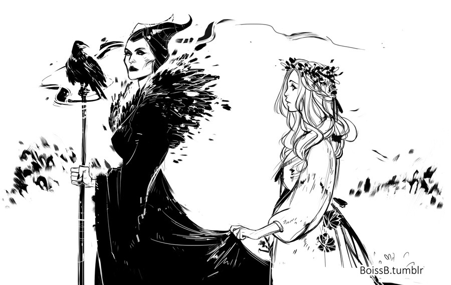 boissb:  I liked how they portrayed Maleficent in the last movie ❤  I think her