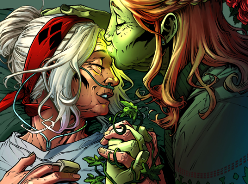 lgbtincomics:Harley &amp; Ivy in DC Love is a Battlefield