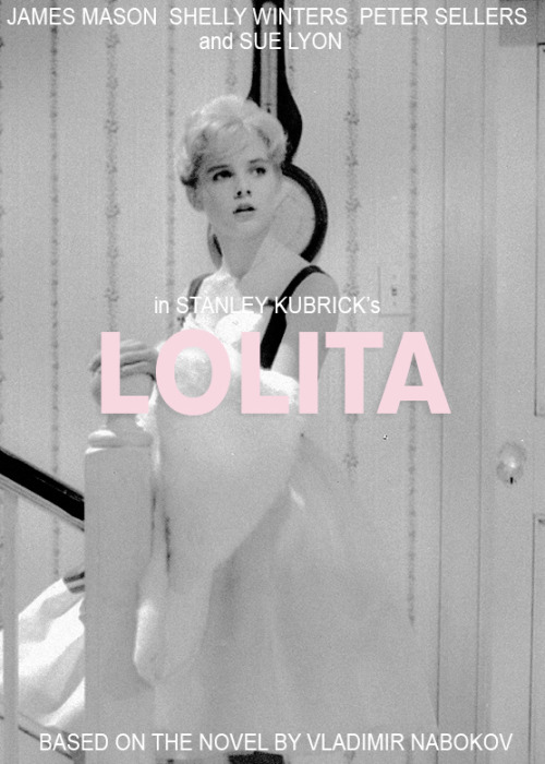 miss-levinson:  lolita 1962 poster re-design 
